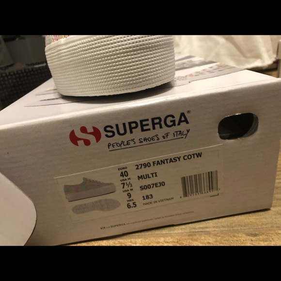 Superga made in Italy platform NIB sz 9 - Picture 3 of 4